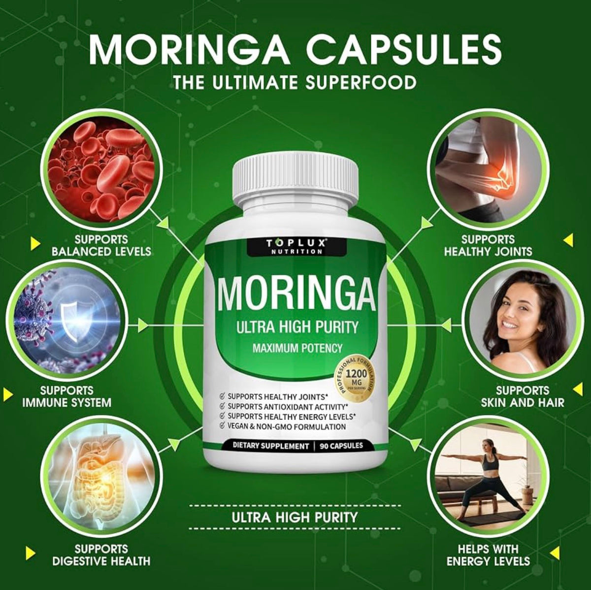Moringa For Immunity & Joint Support