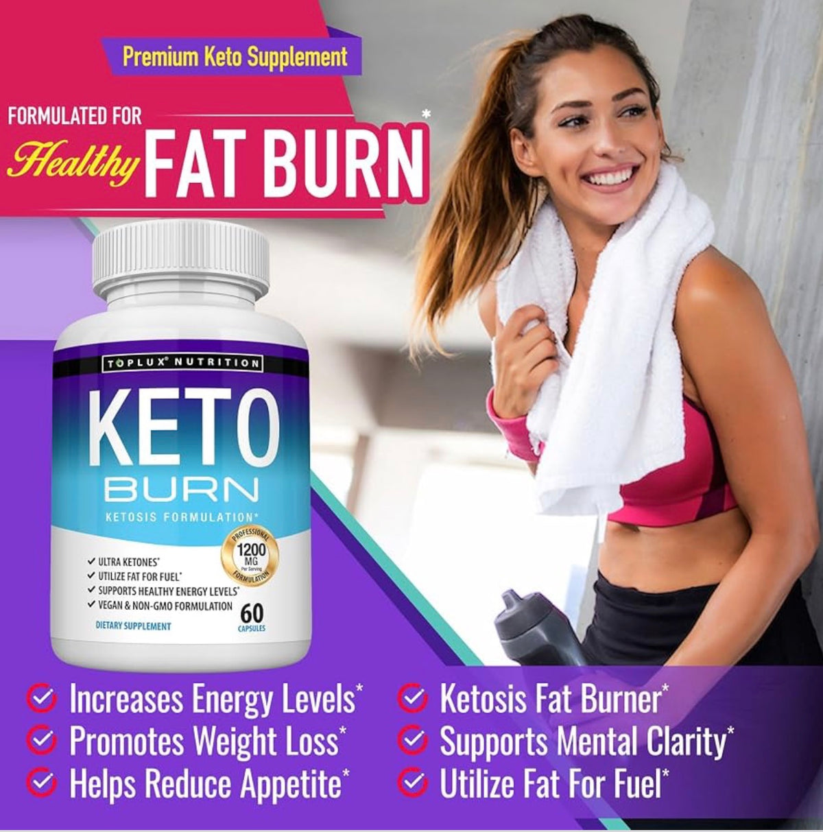 Keto Burn for Weight Loss & Increased Energy
